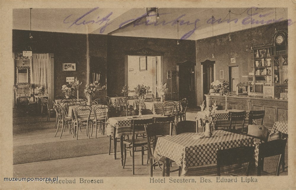 Gdańsk, Sala restauracyjna w hotelu 