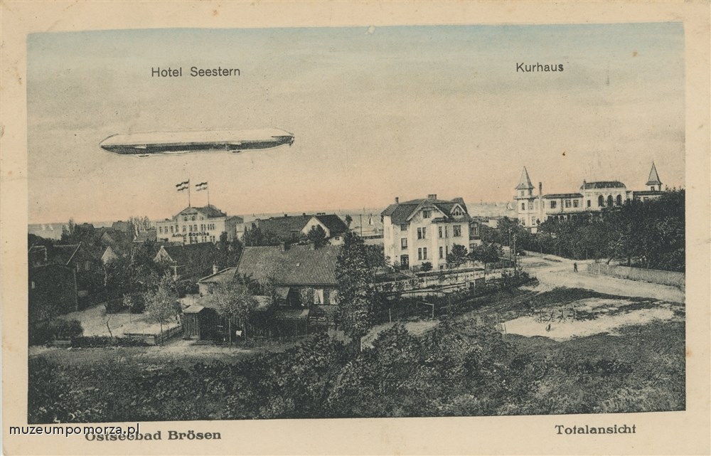 Gdańsk, Sterowiec nad Brzeźnem
