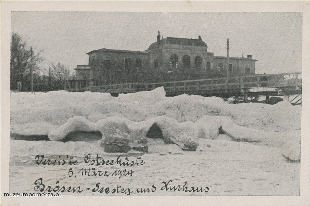 Gdańsk, Hala Plażowa zimą