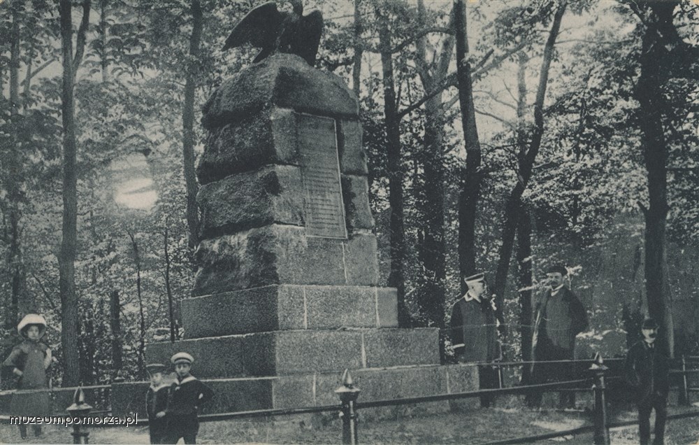 Gdańsk - Oliwa, Pomnik na Górze Kościuszki (Luisenhain)