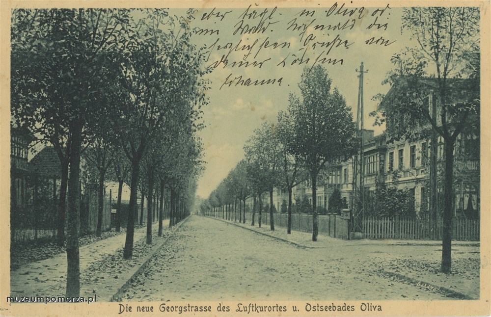 Gdańsk, ulica Obrońców Westerplatte (Georgstrasse)