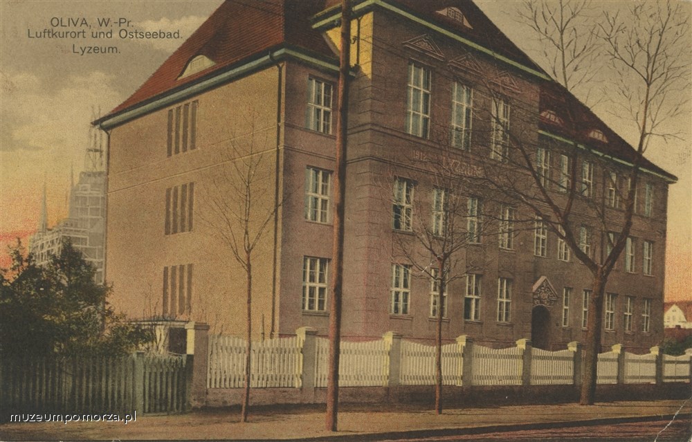 Gdańsk, liceum w Oliwie