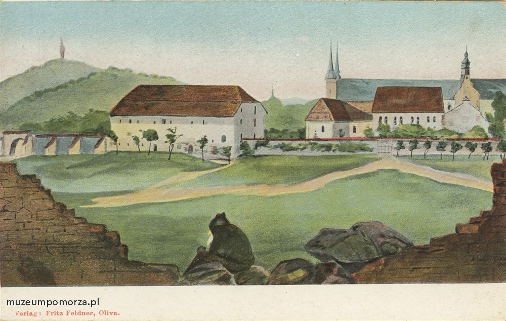 Gdańsk, klasztor w Oliwie