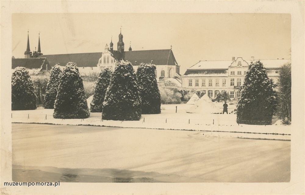 Gdańsk, Park Oliwski zimą