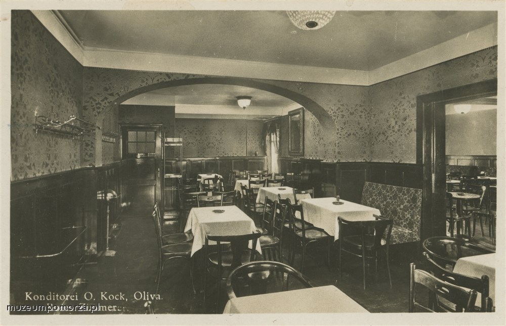Gdańsk - Oliwa, Wnętrze restauracji 