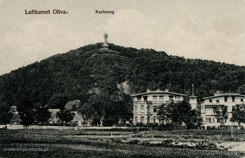 Gdańsk - Oliwa, Wzgórze Pachołek (Karlsberg)