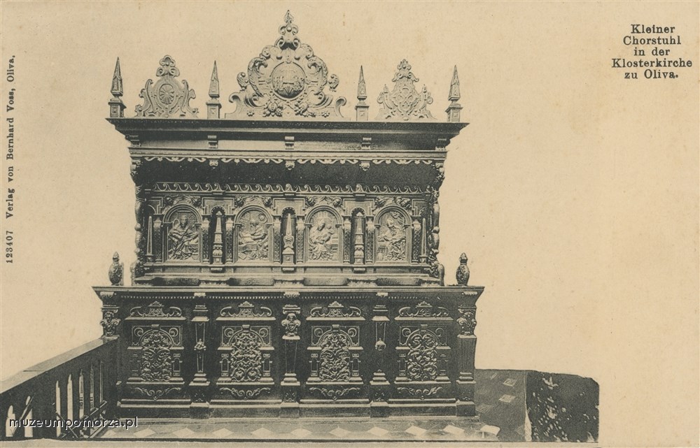 Gdańsk - Oliwa, stalle w Archikatedrze św. Trójcy