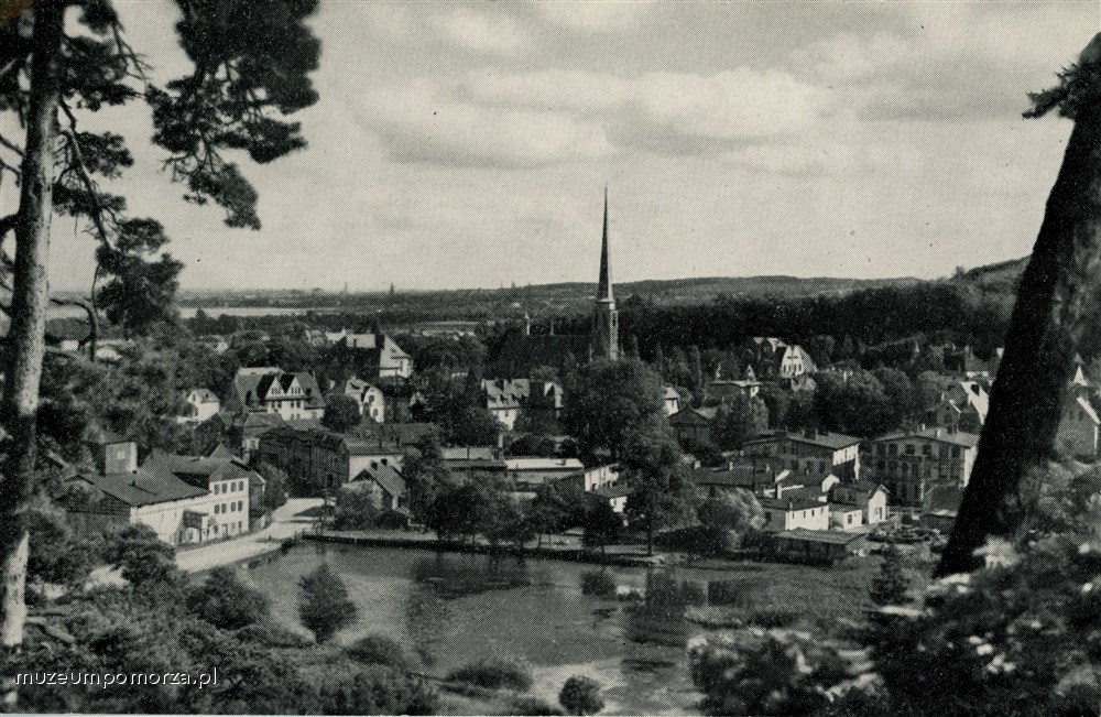 Gdańsk - Oliwa, widok ze Wzgórza Pachołek (Karlsberg)