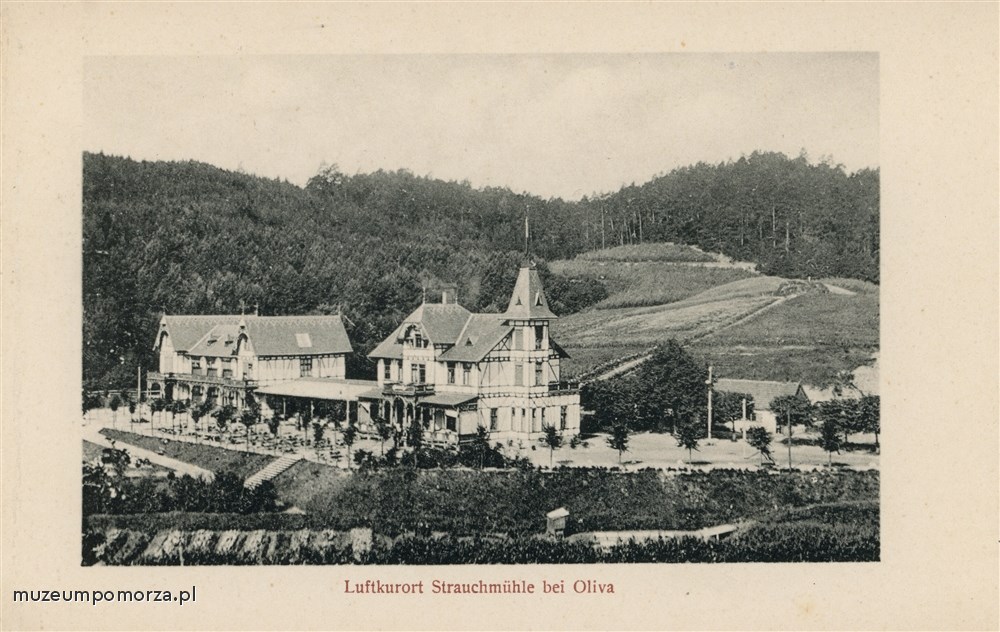 Gdańsk, dom kuracyjny - Luftkurort Strauchmühle