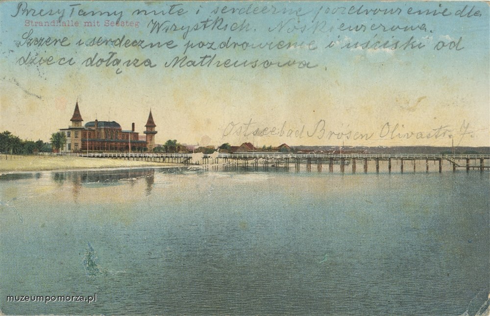 Gdańsk, Hala Brzegowa widok od morza