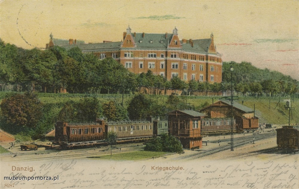 Gdańsk, Szkoła Wojenna, Danzig Kriegschule