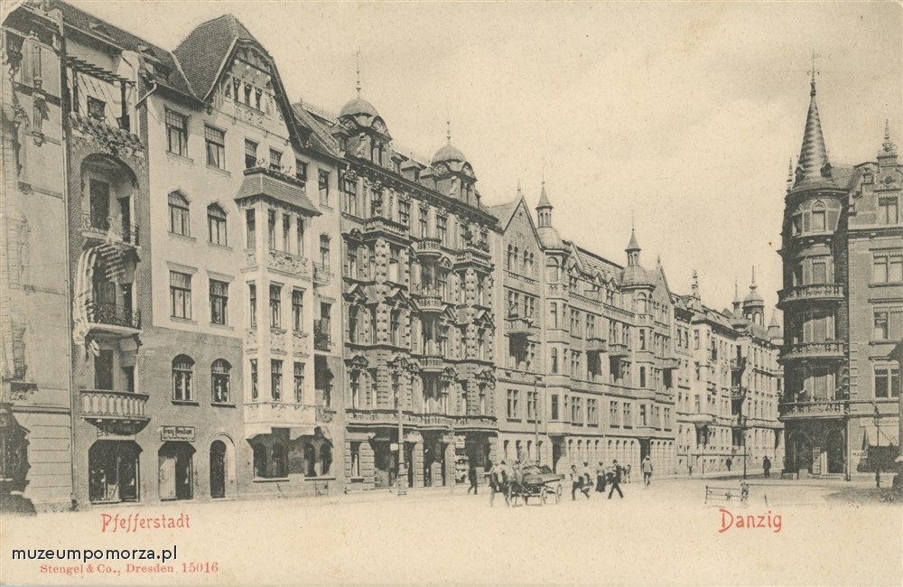 Gdańsk, Stare Miasto - ul. Korzenna (Pfefferstadt)
