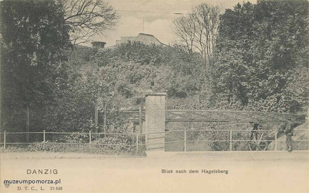 Gdańsk Widok na Grodzisko, Danzig Blick nach dem Hagelsberg