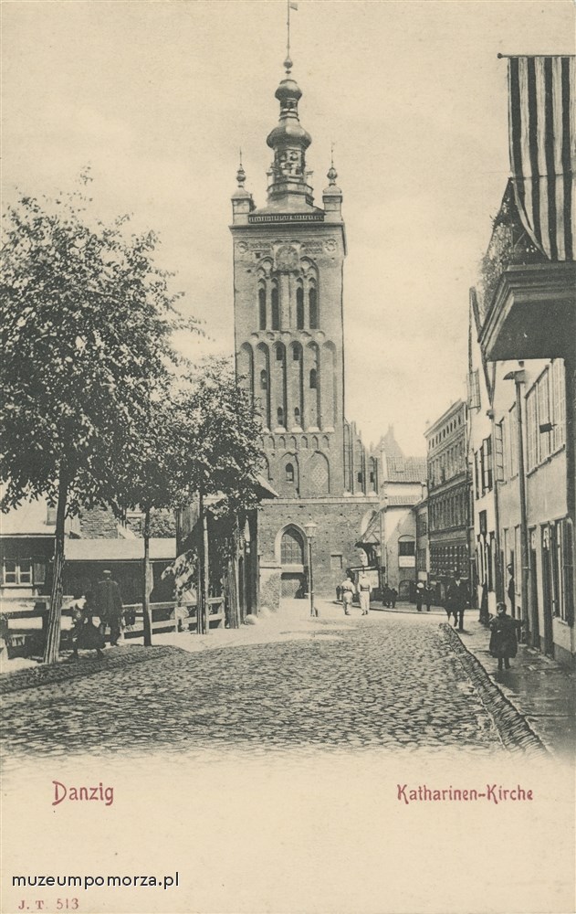 Gdańsk Kościół św. Katarzyny, Danzig Die St. Katharinen - Kirche 