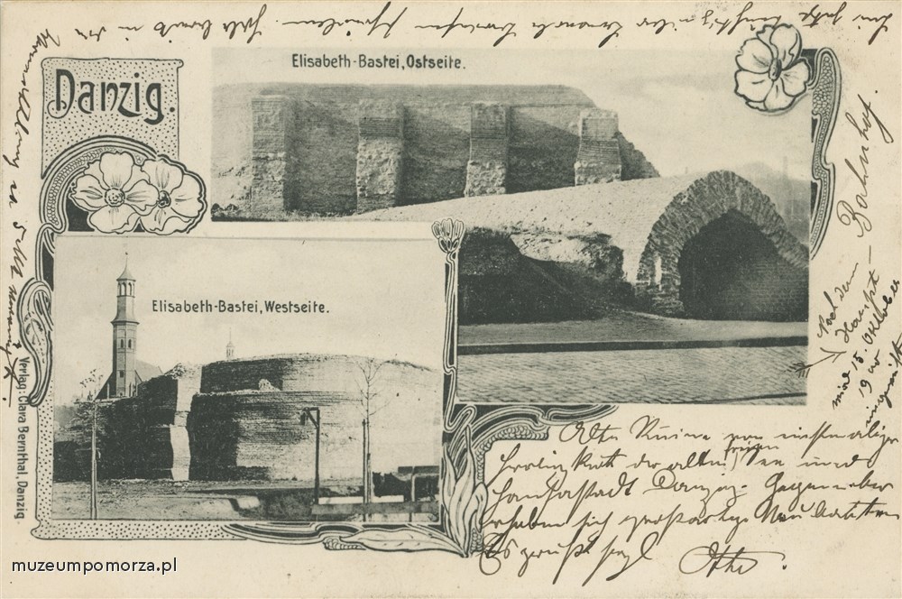 Gdańsk Bastion św. Elżbiety, Danzig Elisabeth - Bastei 