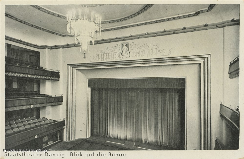 Gdańsk Teatr Miejski, Danzig Staatstheater 