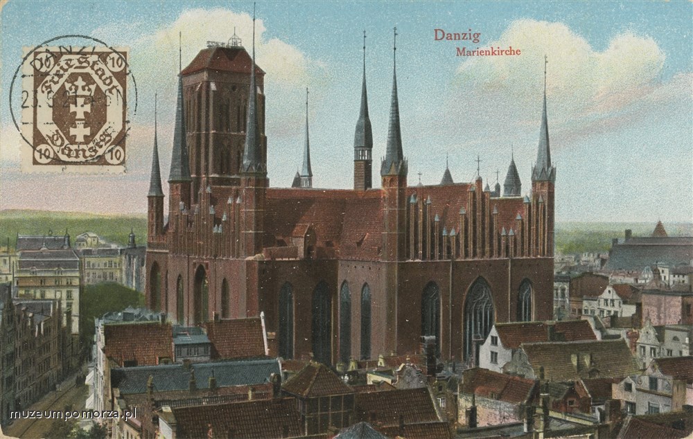 Gdańsk Kościół Wniebowzięcia NMP, Danzig Die Marienkirche