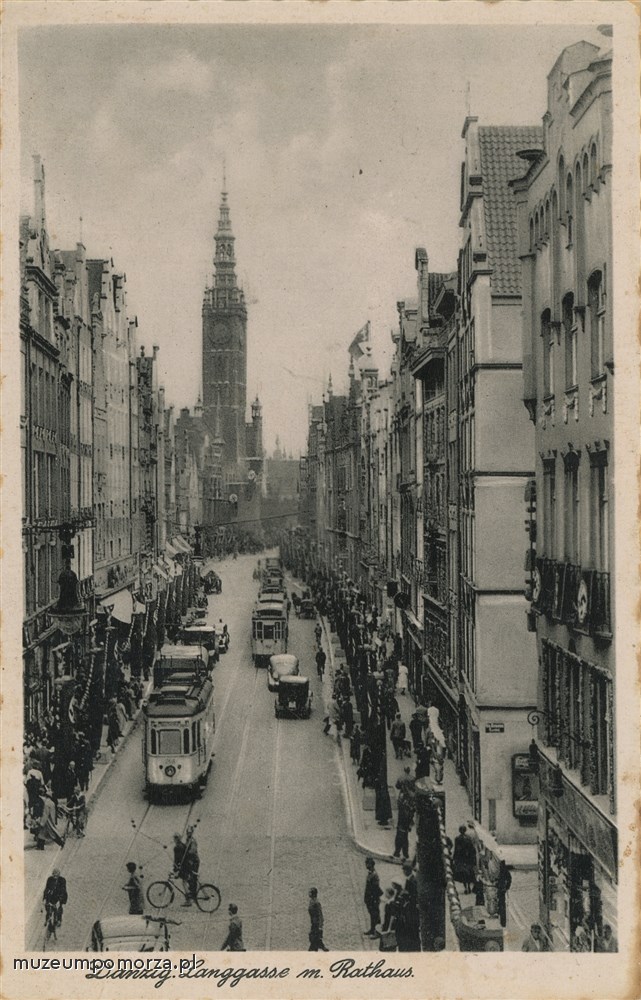 Gdańsk, Widok na ulice Długą