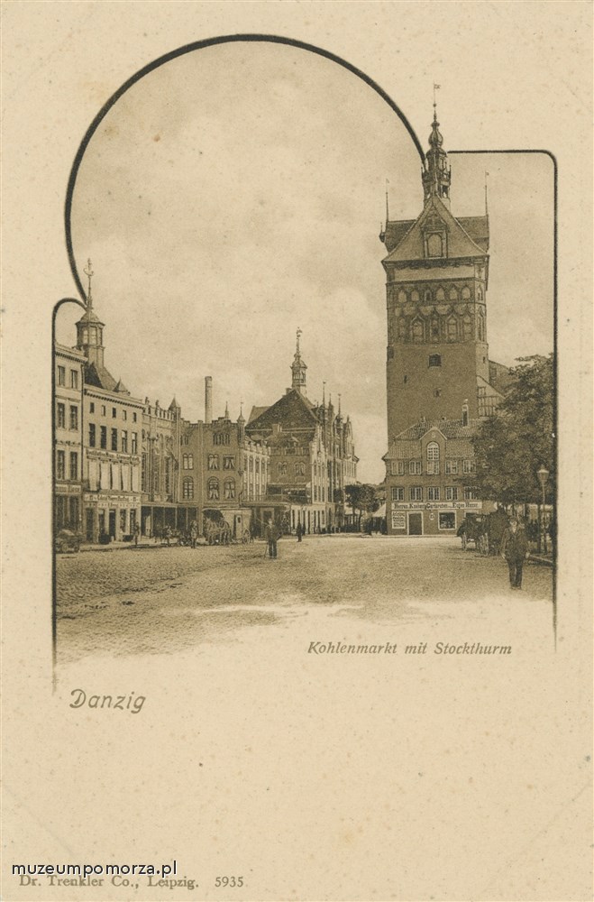 Gdańsk, Targ Węglowy z Wieżą Więzienną