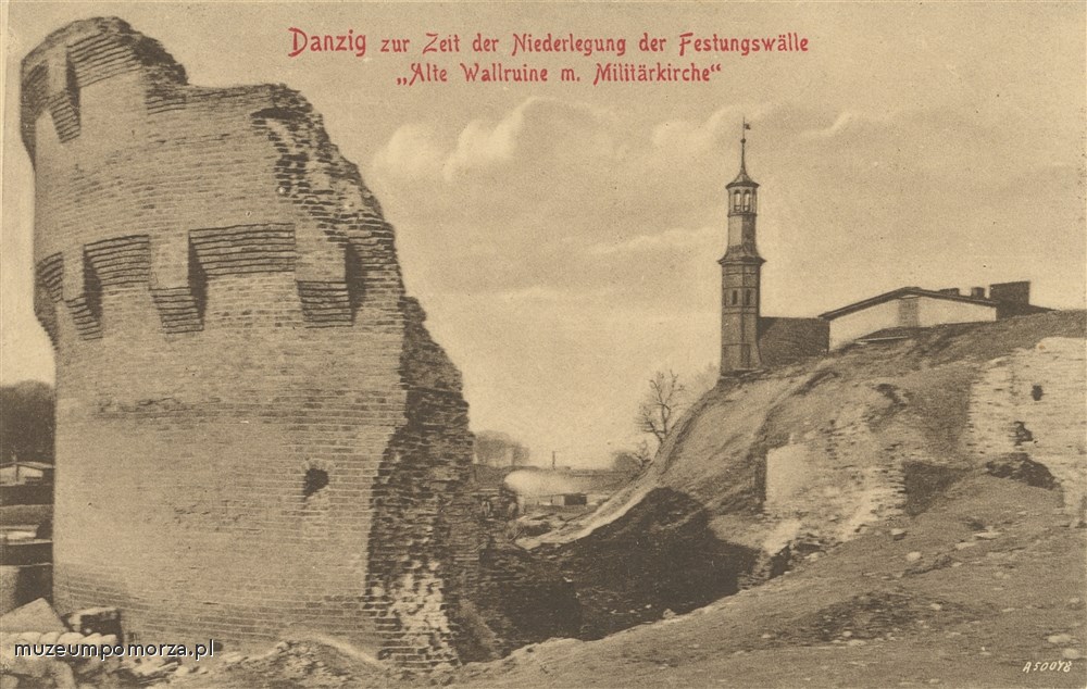 Gdańsk, Rozbiórka Bastionu św. Elżbiety