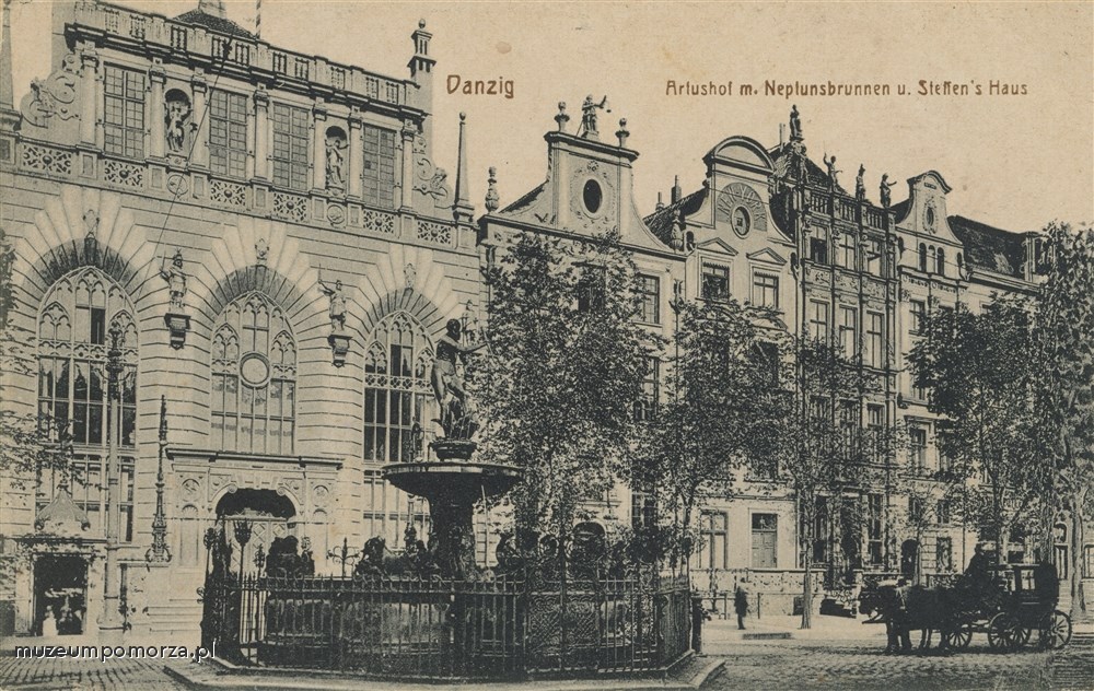 Gdańsk, Dwór Artusa i Fontanna Neptuna