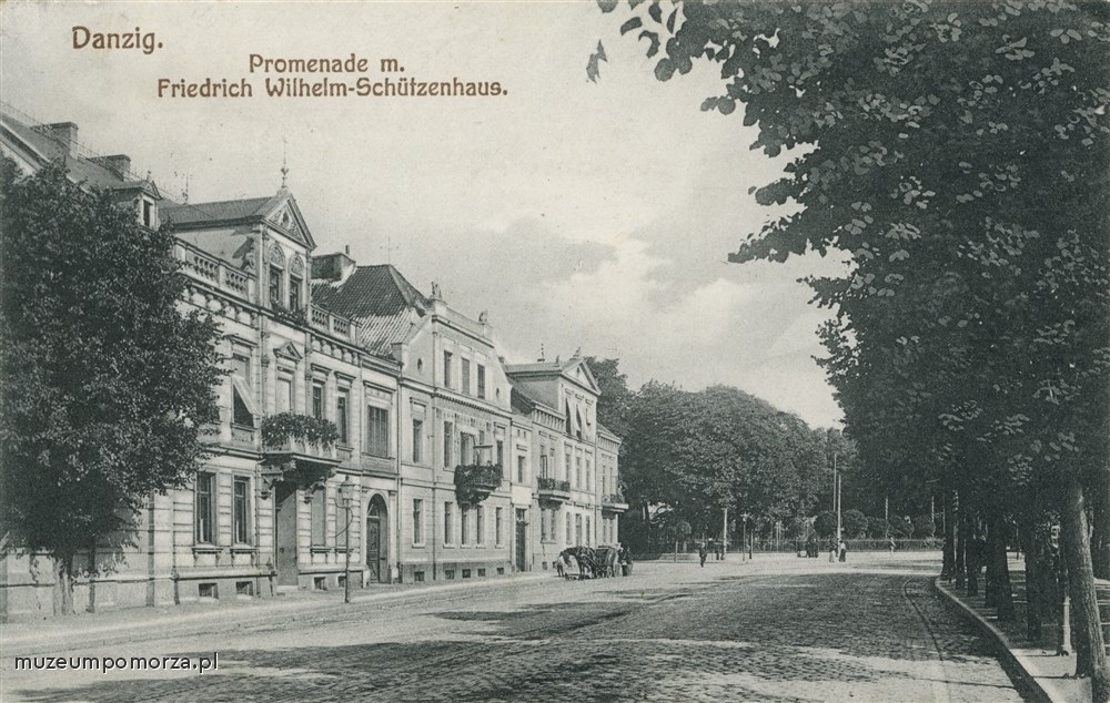 Gdańsk Dom Strzelecki im. Fryderyka Wilhelma, Danzig Friedrich Wilhelm  - Schützenhaus