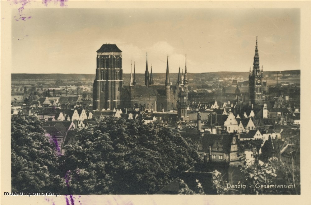 Gdańsk - panorama, Danzig - Gesamtansicht