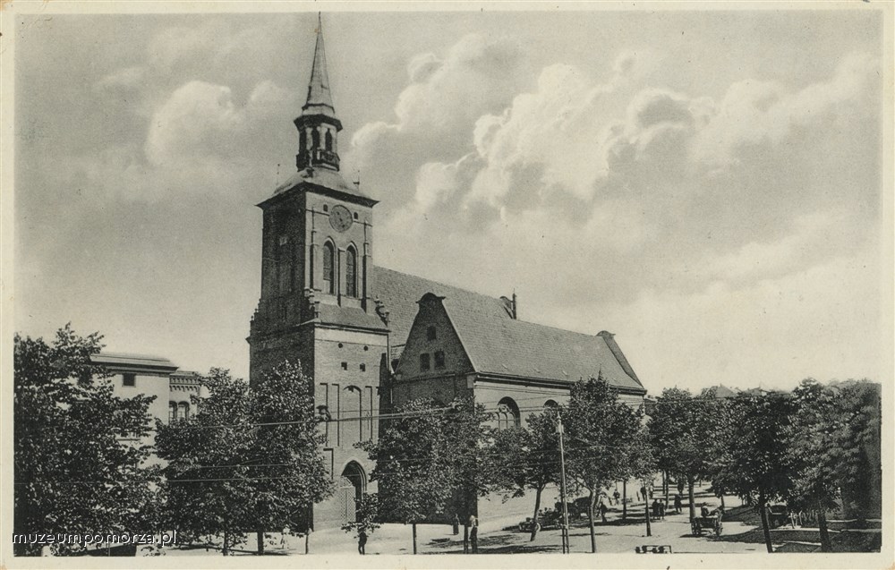 Gdańsk, kościół św. Barbary, Danzig Die Barbarakirche