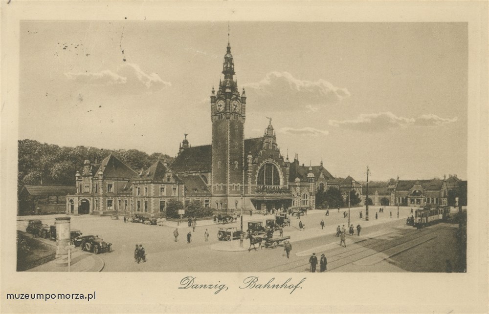 Gdańsk, Dworzec Gdańsk - Główny, Danzig Bahnhof