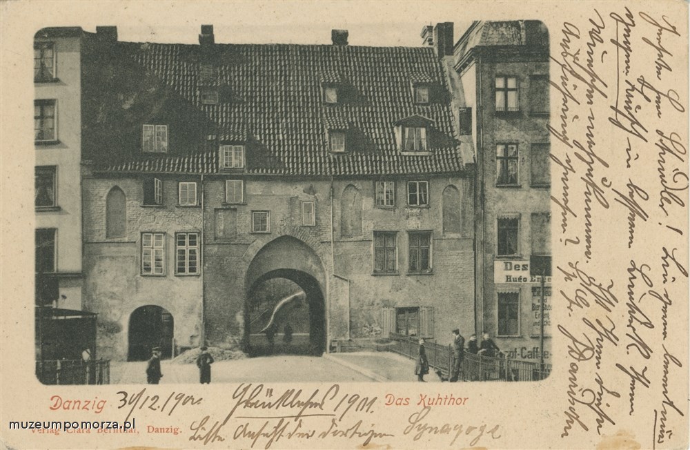 Gdańsk, Brama Krowia, Danzig Das Kuhthor