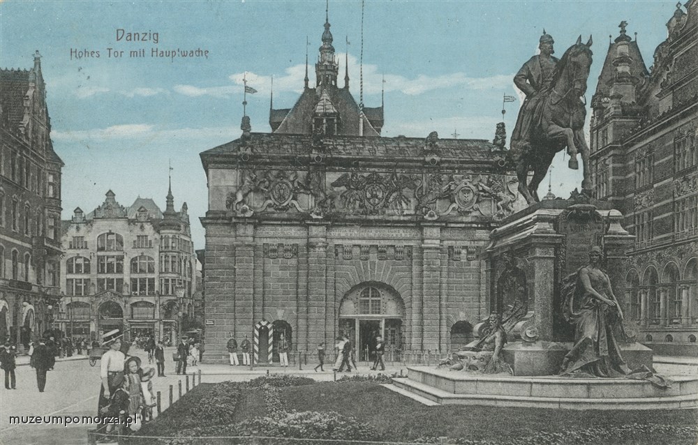 Gdańsk, Brama Wyżynna z główną wartownią, Danzig Hohes Tor mit Hauptwache