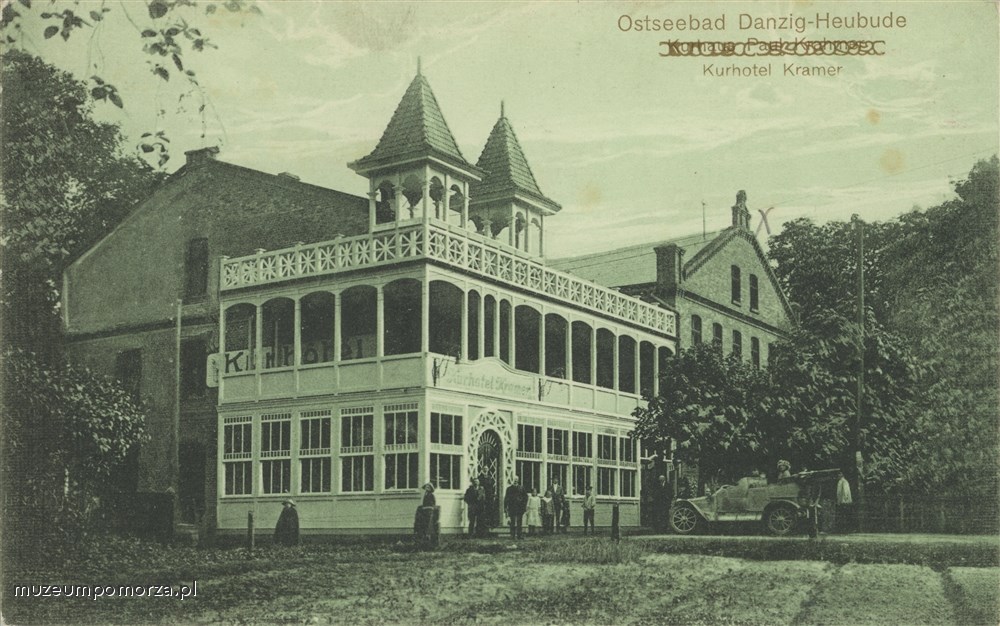 Gdańsk - Stogi Hotel Kuracyjny, Danzig Heubude, Kurhotel