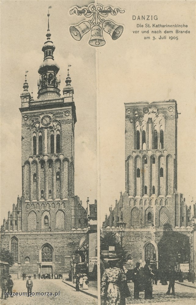 Gdańsk, Kościół św. Katarzyny, Danzig Die St. Katharinenkirche 