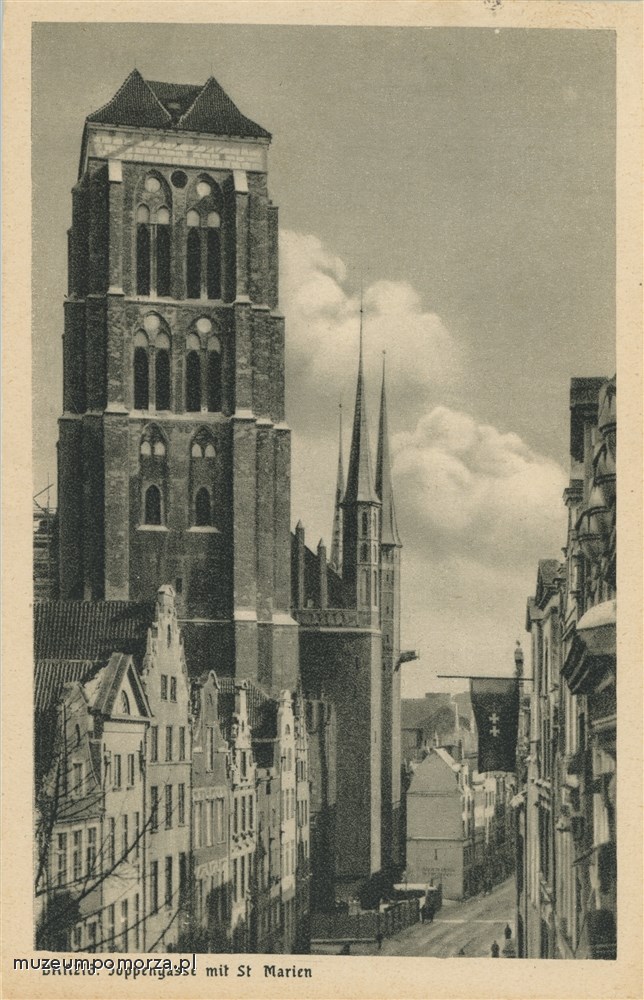 Gdańsk, ul. Piwna, Danzig Jopengasse