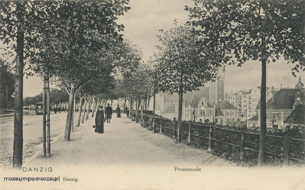 Gdańsk, ul. 3 Maja, Danzig Promenade