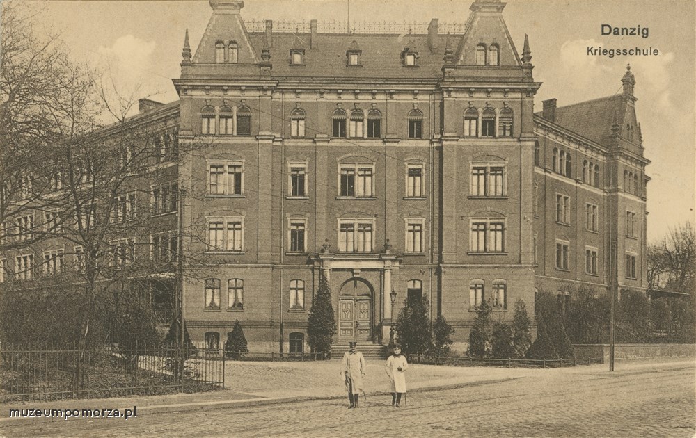 Gdańsk, Szkoła Wojenna, Danzig Kriegsschule