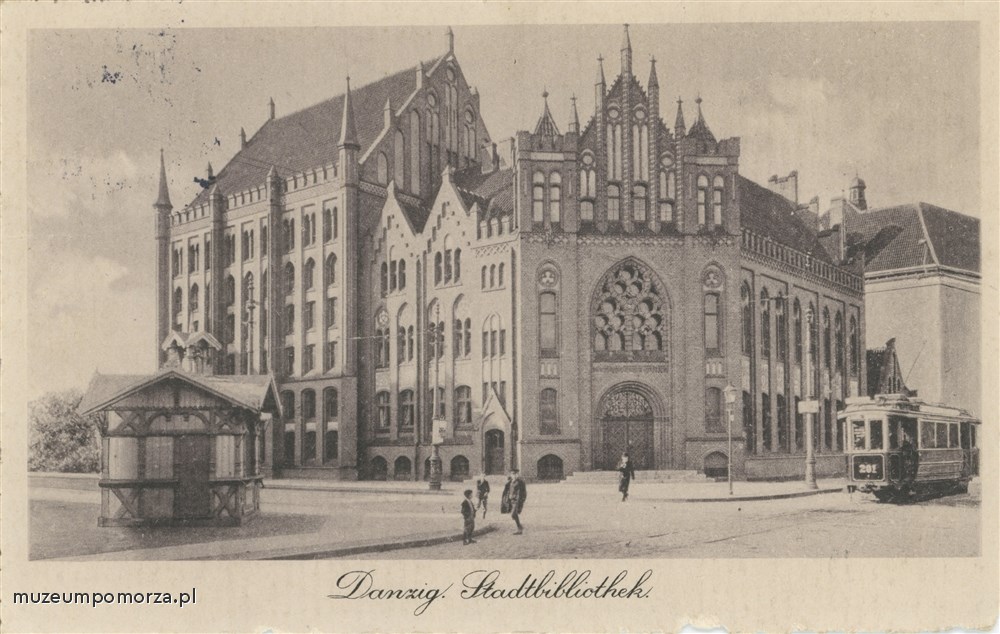Gdańsk, Biblioteka Gdańska PAN, Danzig Stadtbibliothek