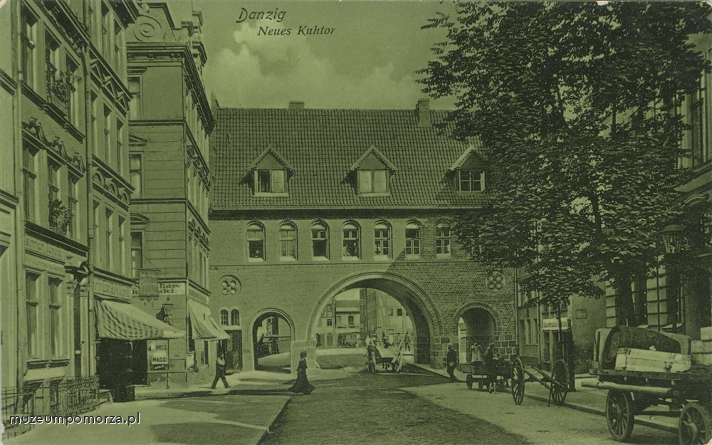 Gdańsk, Brama Krowia, Danzig Neues Kuhtor