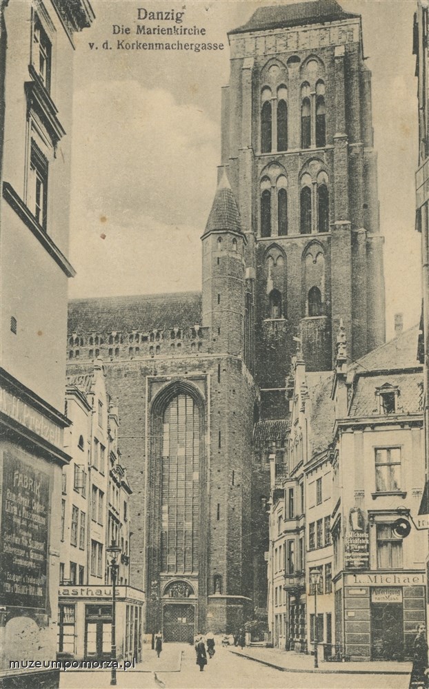 Gdańsk, Kościół Wniebowzięcia NMP, Danzig Die Marienkirche