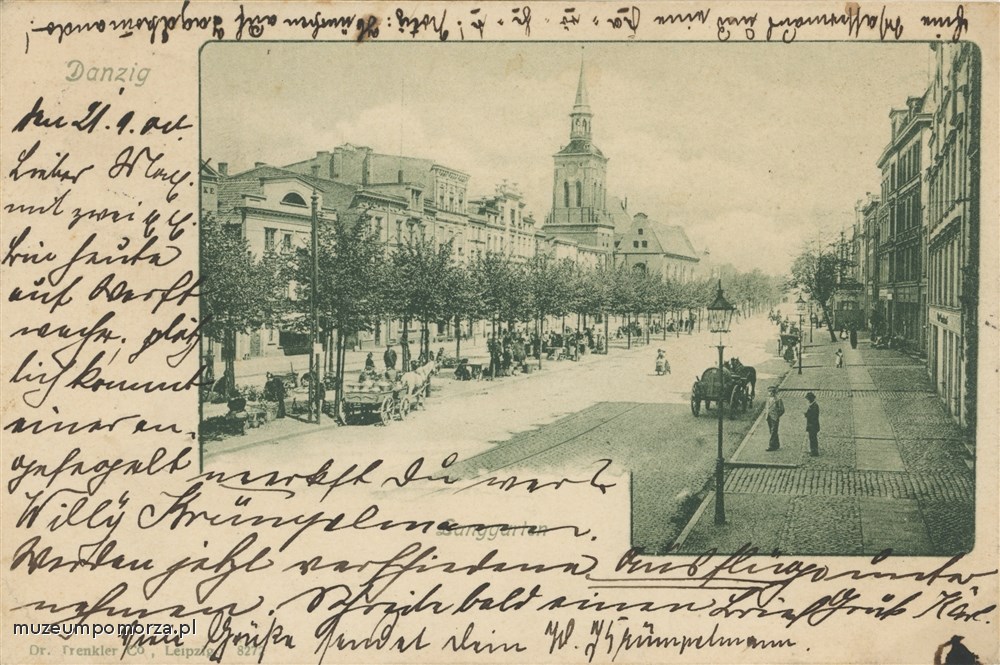 Gdańsk, Długie Ogrody, Danzig Langgarten
