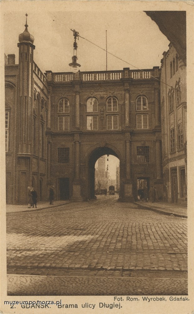 Gdańsk, Złota Brama, danzig Langgasser Tor