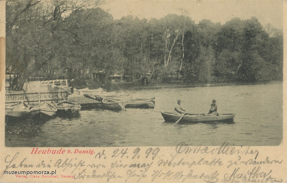 Gdańsk - Stogi (Heubude), jezioro Pusty Staw