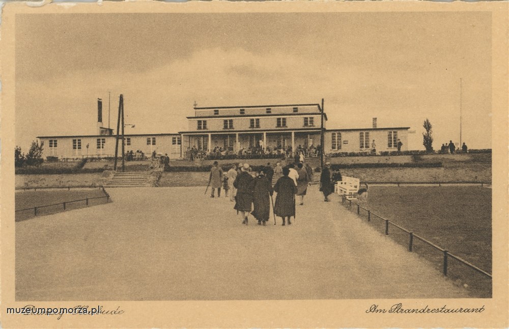 Gdańsk - Stogi (Heubude), Hala Plażowa (Strandhalle)