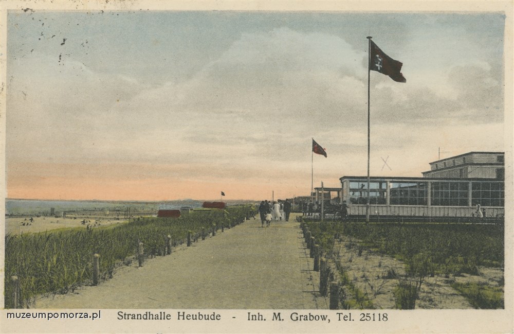 Gdańsk - Stogi (Heubude), Hala Plażowa (Strandhalle)