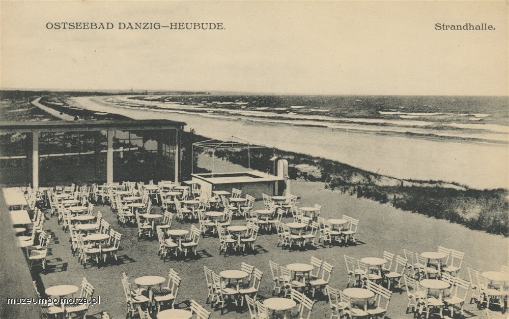 Gdańsk - Stogi (Heubude), Hala Plażowa (Strandhalle)