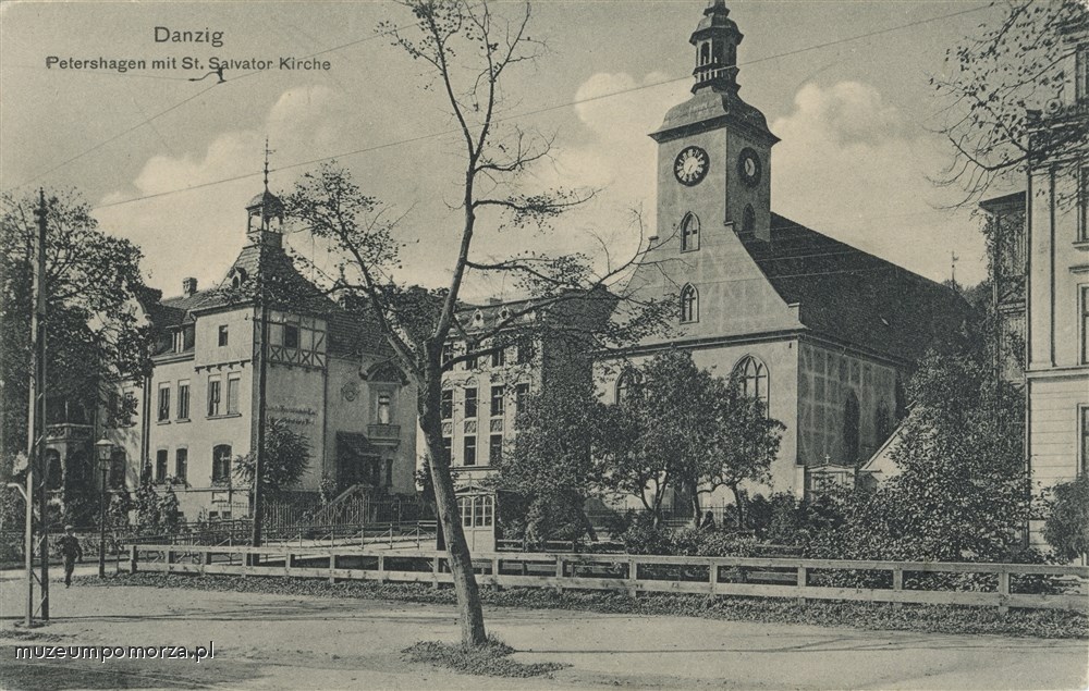 Gdańsk, kościół Zbawiciela (Salvatorkirche) na Zaroślaku (Petershagen).