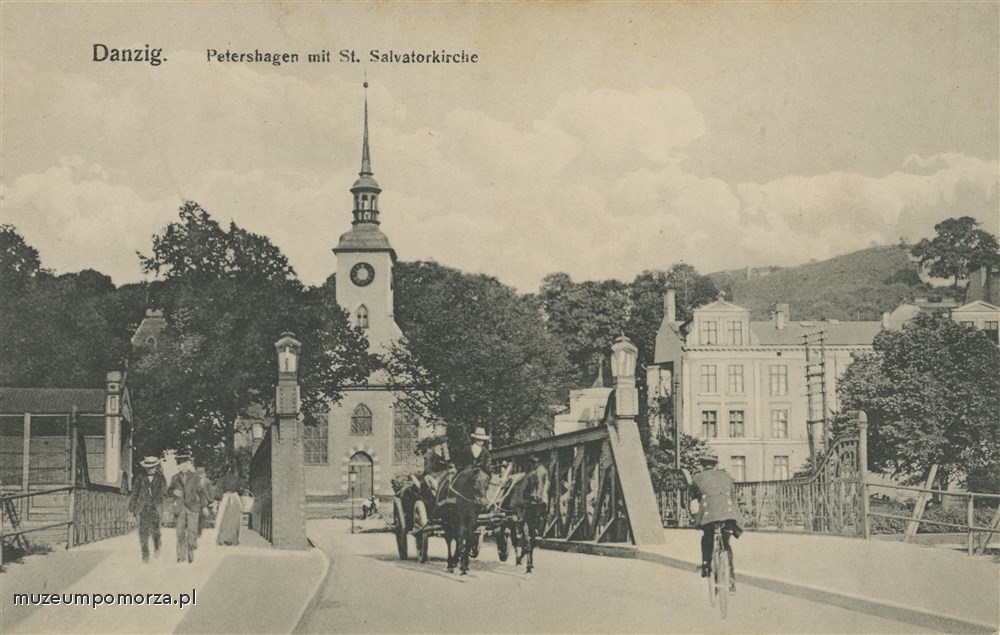 Gdańsk, Kosciół Zbawiciela (Salvatorkirche) ul. Zaroślak (Petershagen)