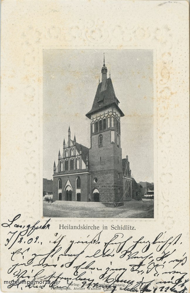 Gdańsk - Siedlce (Danzig - Schidlitz), kościół ewangelicki Zbawiciela (Heilandkirche)