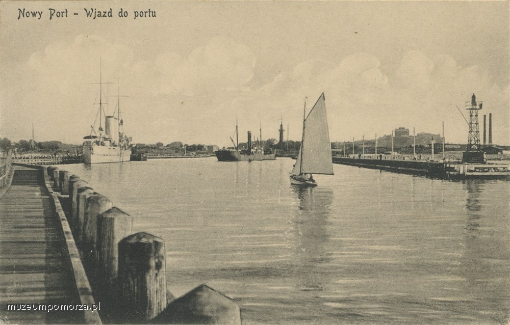 Gdańsk, wejście do portu