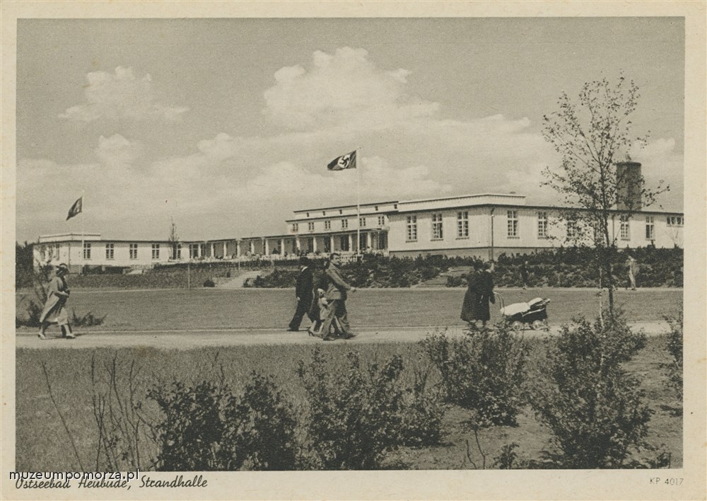 Gdańsk - Stogi (Danzig - Heubude), Hala Plażowa (Strandhalle)
